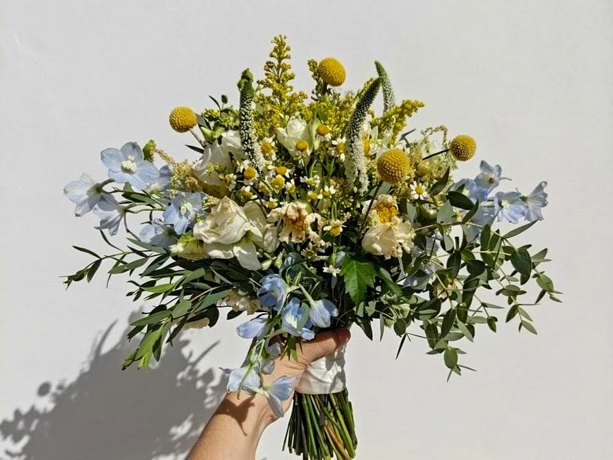 Ramo de flores, antes