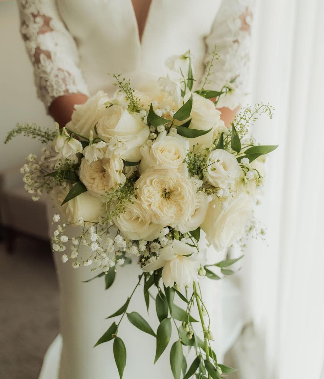Ramo de flores frescas para preservação botânica