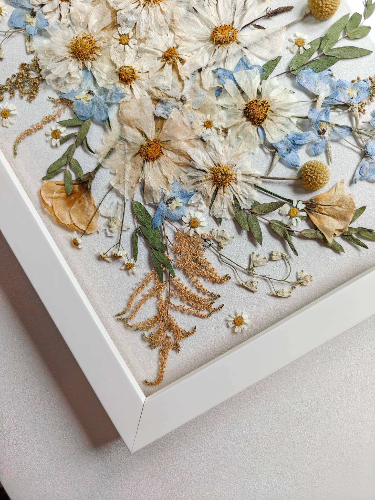 White Lacquered Frame